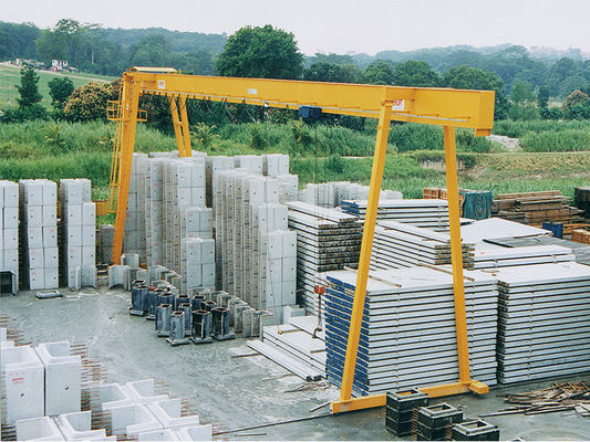 10-Tonnen-Einträger-Portalkran-Hängesteuerung im Euro-Stil ISO M5 Duty