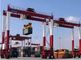 Straddle Carrier Ban Karet Gantry Crane Mobile Container Crane 35 ton 41 ton