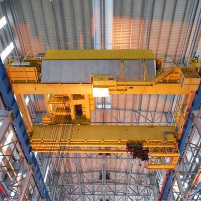 Χειρισμός κουτάλας διπλής δοκού Steel Plant Crane Heavy Duty 10~20m Lifting