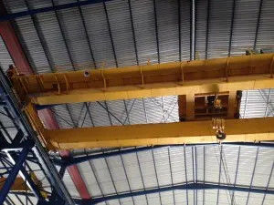 3-32ton Electric Hoist Double Beam Overhead Crane Mudah Dioperasikan Performa Tinggi