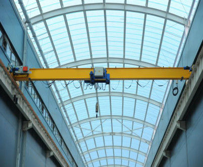 10 tonnes 3 - 30m/Min Electric Single Girder Overhead Crane European Style