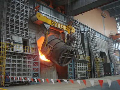 無声50トンの頭上式の製鉄所クレーン高性能10m~20mの持ち上がる高さ