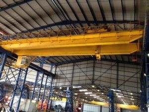 ISO Double Girder Overhead Travelling Crane 100 Ton 30 Ton Bridge Crane Anticorrosive