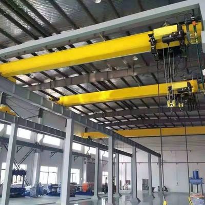 5 ton 10 Ton 16 Ton Single Girder Overhead Crane met Elektrisch Hijstoestel 6 - 32m