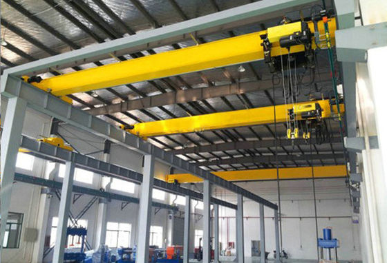 ISO SGS 10T Overhead Crane Single Girder Material Handling Crane standar Eropa