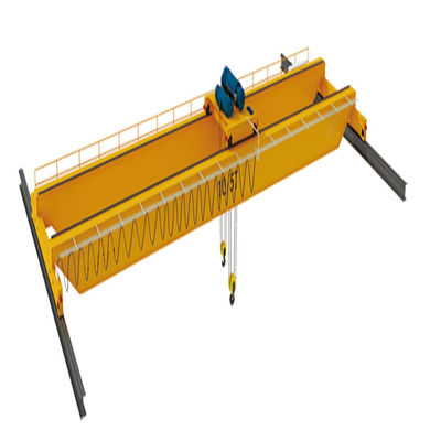 FEM Standard Double Girder Bridge Crane 10 Ton Eot Crane ความแข็งแกร่งสูง