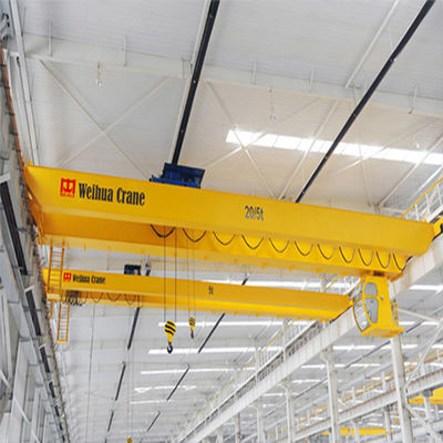 Las 5 toneladas multiusos 10 Ton Overhead Crane Double Girder molieron controlar
