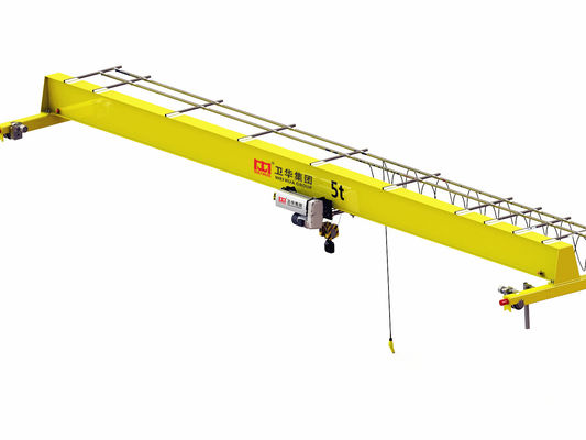 European Style Single Girder Overhead Crane With Hoist 5 Ton-10 Ton 220V-440V