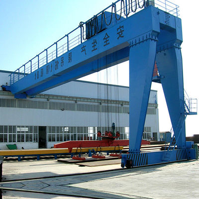 Do quadro uma oficina de Crane With Hoist Trolley For do pórtico semi de 32 toneladas