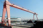 Heavy Duty Single Girder Gantry Crane MH Type Control Cabin 40m Lifting
