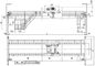 Fernbedienung Q235B Doppelträger-Laufkran 7,5-35 m Spannweite
