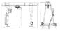 10-40m Span Mobile Hoist Crane أحادية العارضة 10 طن رافعة جسرية