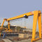 10 Ton Euro Style Single Girder Gantry Crane Hanger Control ISO M5 Duty