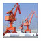 Art der Verbindungs-vier Boom beweglicher Hafen-Portal-Crane Portal Slewing Cranes 25t 45m