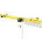 CE ISO A5 5 Ton Single Girder Eot Crane Dengan Lift Hoist Elektrik Headroom Rendah