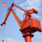 Type de lien quatre boom portail de Crane Portal Slewing Crane 25t 45m de port mobile
