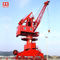 40 toneladas - 60 Ton Lattice Boom Harbour Portal Jib Crane Cabin Control