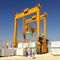 El pórtico de goma Crane Mobile Container Crane del neumático de la carretilla puente 35 toneladas 41 toneladas