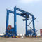 Écartez les jambes le portique en caoutchouc Crane Mobile Container Crane de pneu de transporteur 35 tonnes 41 tonnes